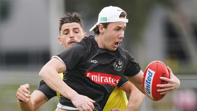 Tyler Brown looks to be out of favour at the Pies. Picture: AAP Image/Michael Dodge