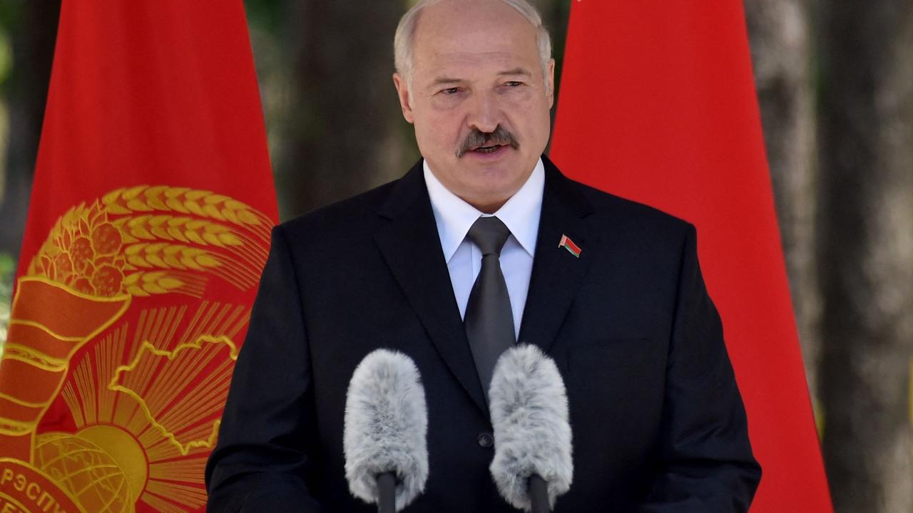 Belarus' President Alexander Lukashenko has denied the allegations. Picture: Sergei Gapon/AFP