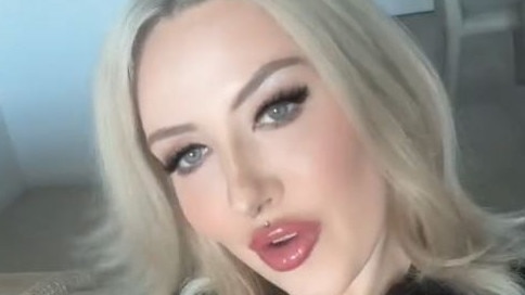 Hannah Williams is a Brisbane sex worker. Picture: TikTok