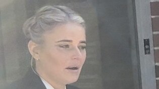 Tabitha Sidrabs-Salt leaving Waverley Local Court on Tuesday.