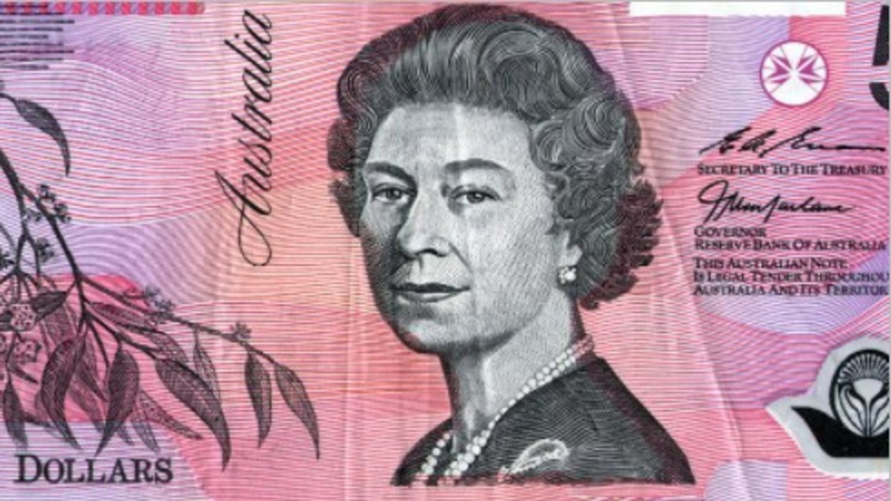 The Queen is to stay on the $5 for some time to come.