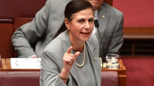 Concetta Fierravanti-Wells will be replaced by Marise Payne. Picture: AAP.