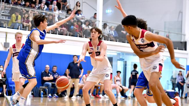 Nudgee College V BSH in Basketball Saturday August 20, 2022. Picture, John Gass