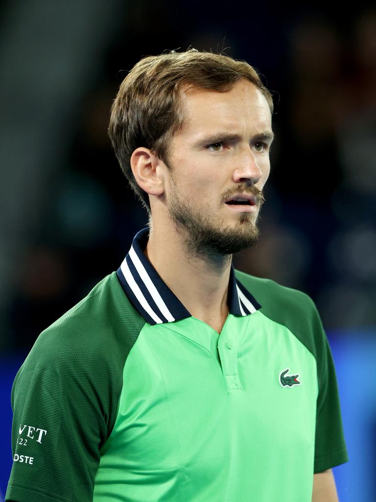 Daniil Medvedev played until 3.40am last week. Picture: Kelly Defina/Getty Images