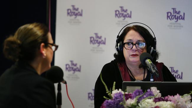 DoSomething Day 2017 Wendy Harmer broadcasting her Radio show from the Royal Hospital for Women. Wendy Harmer broadcasted her morning radio show from the Royal Hospital for Women to help celebrate the hospital's 20 years at Randwick. (AAP IMAGE/ Danny Aarons)