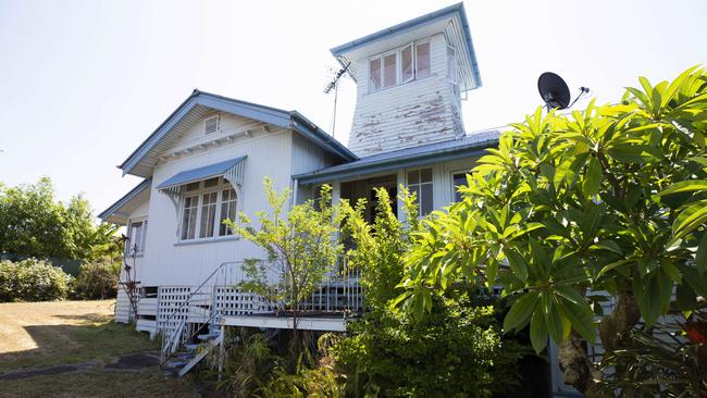 The Tower House is too badly run down to save, owner Nathan Althaus says. Council begs to differ. Picture: AAP/Renae Droop