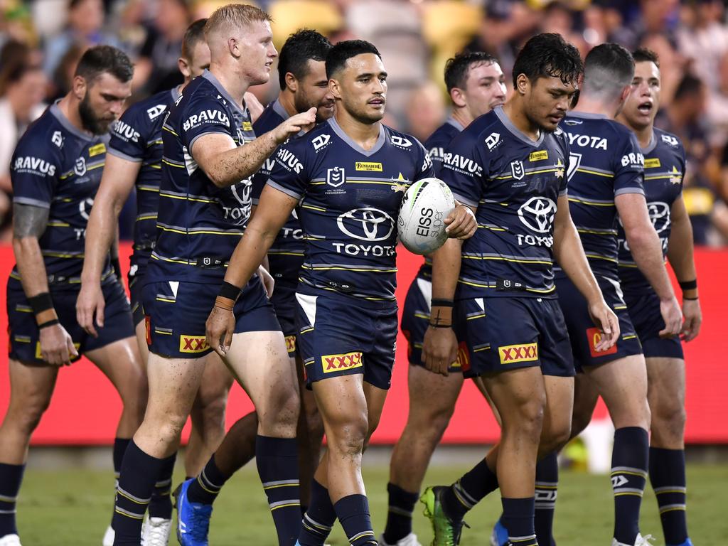 Valentine Holmes has been integral to the Cowboys’ brilliant start to 2022. Picture: NRL Imagery