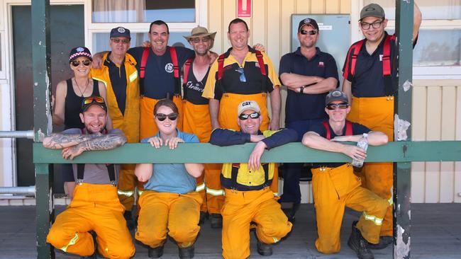 More than 185 Victorian firefighters are on standby at Singleton’s Lonepine Army Barracks. Picture: Peter Lorimer.