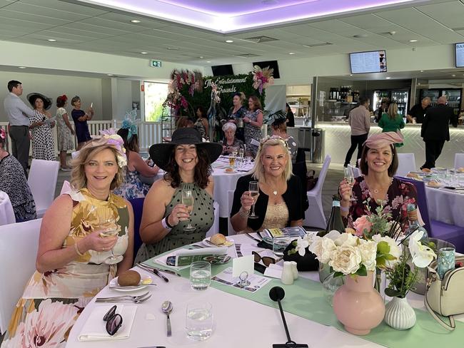 (L-R) Cathy Offord, of Terrigal, Rachel Rix, of Gosford, Virginia Richardson, of East Gosford and Rhian Saunders, of Kincumber.