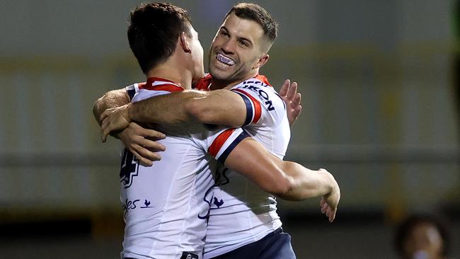 James Tedesco and Joey Manu form part of the most expensive back five in the NRL.