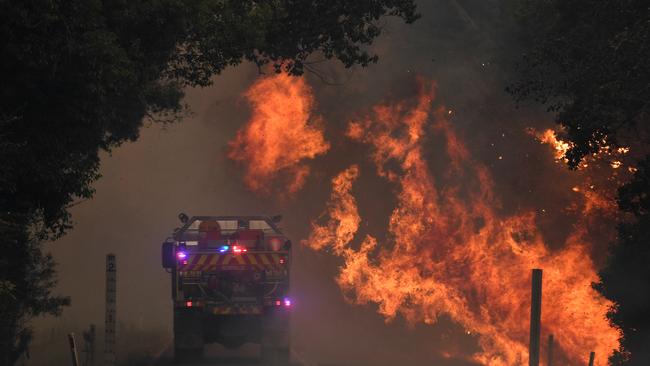 Queensland is bracing for more fires as high temperatures and strong winds present challenging conditions for firefighters. Picture: AAP Image/Dan Peled