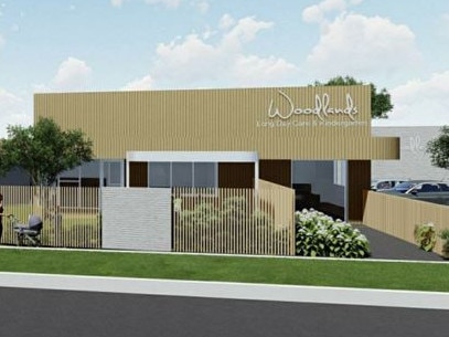 An artist's impression of the proposed Woodlands childcare centre at 37-39 Pioneer Rd & 2 Westminster St, Grovedale. Picture: planning documents.