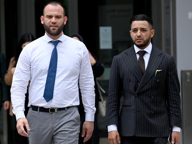 Mr Saddik has represented a number of high-profile clients over the years, including alleged Alameddine crime clan boss Rafat Alameddine (left). Picture: NCA NewsWire / Jeremy Piper