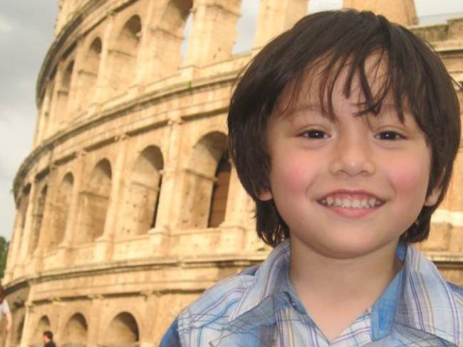 Julian Cadman, 7, who is missing in Barcelona after the attack. Picture: Facebook