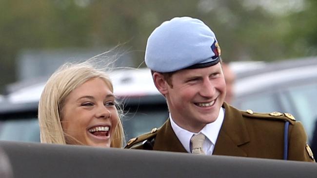 Prince Harry and former girlfriend Chelsy Davy in 2010