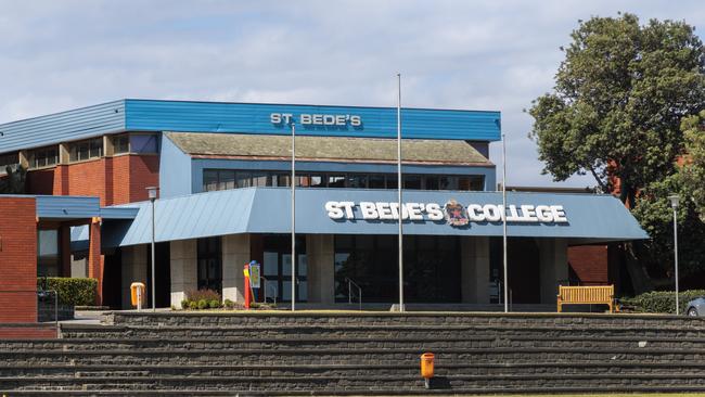 St Bede's College in Mentone Picture: NCA NewsWire / David Geraghty