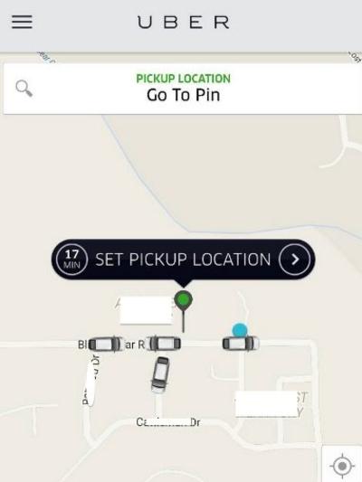 ‘Heather’ said Uber was showing other drivers near her when they clearly weren’t. (Image: Motherboard)