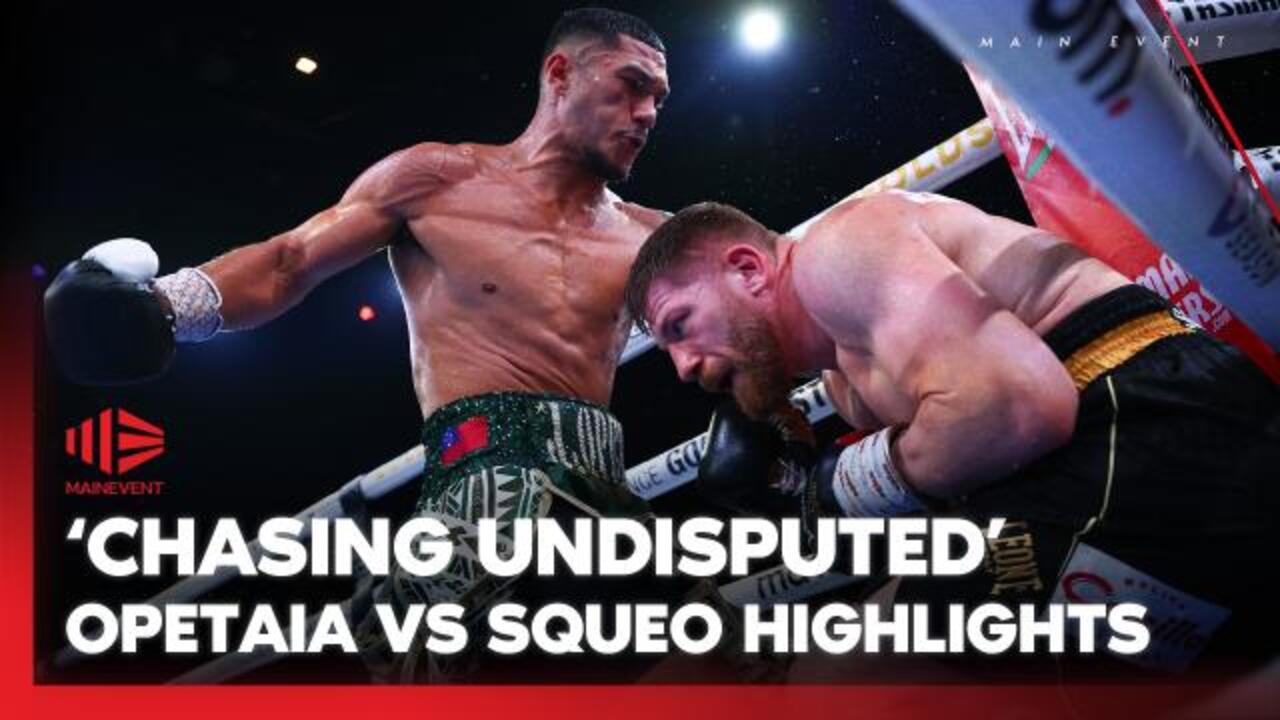Jai Opetaia vs. Squeo Fight Highlights