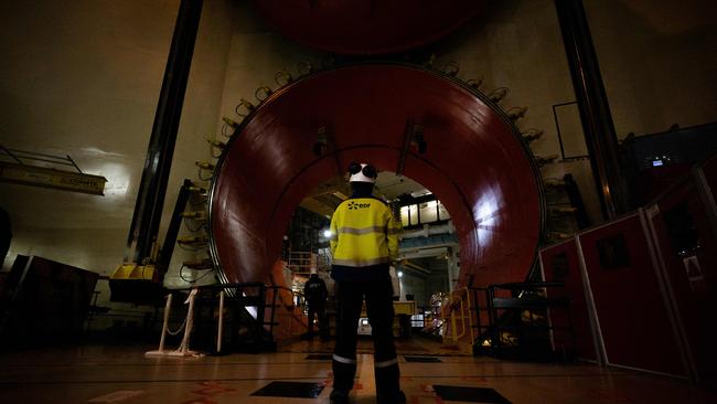 France’s Flamanville 3 nuclear reactor which was given the go-ahead to begin generating electricity on May 7. Picture: AFP