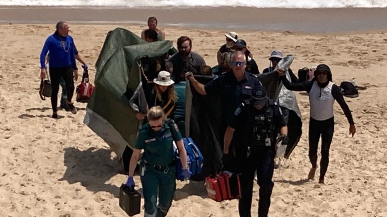 Being aware of the dangers will help students be responsible ocean swimmers. A woman was rushed to hospital with facial injuries after a shark attack near the Port Noarlunga jetty. Picture: 7NEWS
