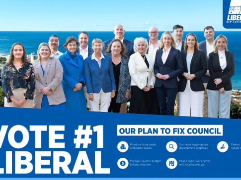 The 15 Liberal Party candidates affected on the Northern Beaches.