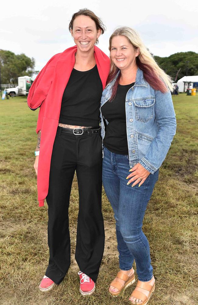 Kelly Smith and Jane Mully at Lighthouse Country Music Festival, Burnett Heads. Picture: Patrick Woods.