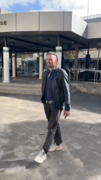 Man's bizarre Metallica rendition outside southwest Sydney court