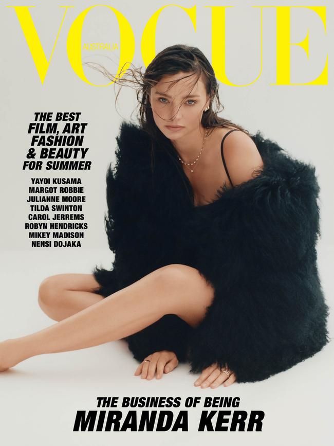 Miranda Kerr, Vogue Australia December cover