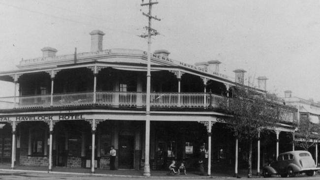 The General Havelock Hotel, built in 1873 on Hutt Street, Adelaide.