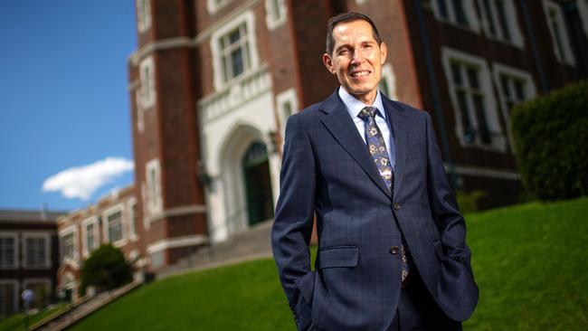 Melbourne High principal Tony Mordini. Picture: Mark Stewart