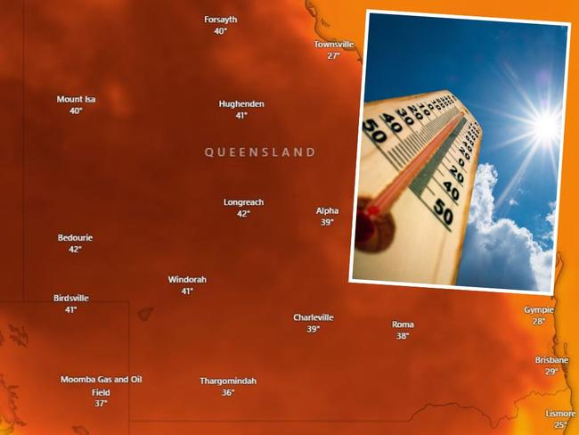 7C above average: Qld’s extreme heatwave warning