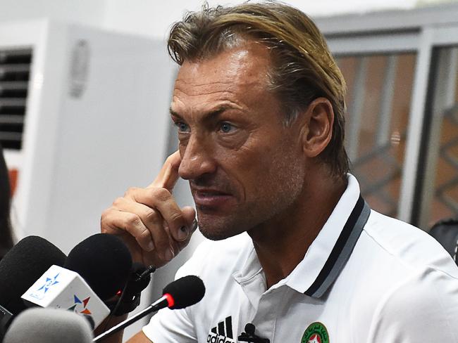 Candide Renard daughter of Head coach of Morocco Herve Renard during  News Photo - Getty Images
