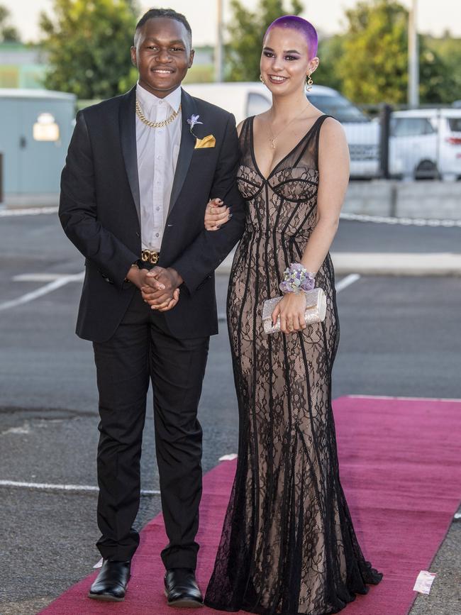 Marvin Ndasowa and Jacinta Rice. St Ursula's College formal. Friday. 20th Nov 2020
