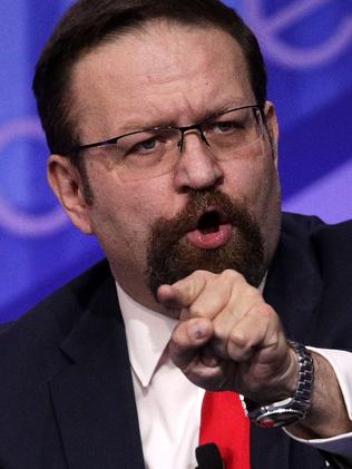 Former Deputy Assistant to US President Donald Trump, Sebastian Gorka. Picture: AFP