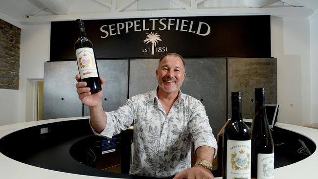 CHEERS TO ANOTHER ACQUISITION: Seppeltsfield’s executive chairman Warren Randall. Picture: Sam Wundke.