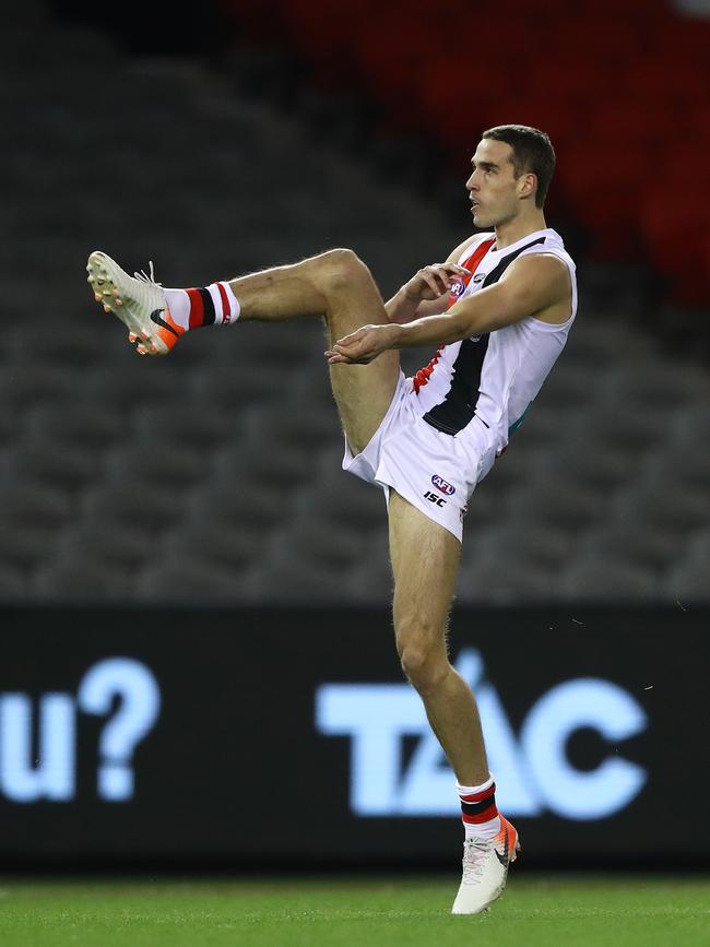 There are several similarities between Max King and Nick Riewoldt. Picture: Getty Image