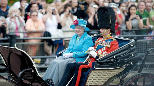 Queen Elizabeth II and Prince Philip in 2019. Picture: Leon Neal/AFP