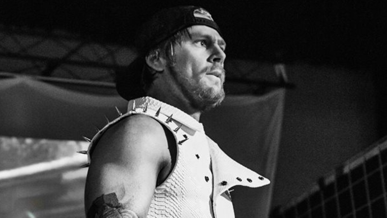 Adam Brooks enters at Melbourne City Wrestling's Fight to Survive show on September 8. Photo via Digital Beard Photography.