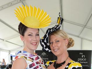 Alyse-Grace Robertson & Olivia Pennisi - Pic for Coast Confidential GC Bulletin use only - Magic Millions Ladies Day at GCTC, Bundall - Pic:(c) Regina King - copyright restrictions apply 07 55322193