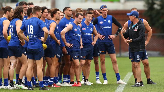 North Melbourne has led the way on vaccinations. Picture: Getty Images