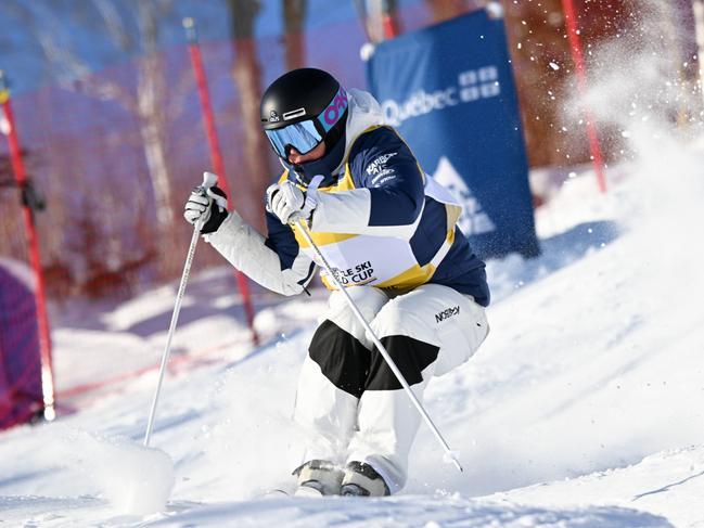 Jakara Anthony dominated the moguls. Picture: Gary Yee/Getty Images