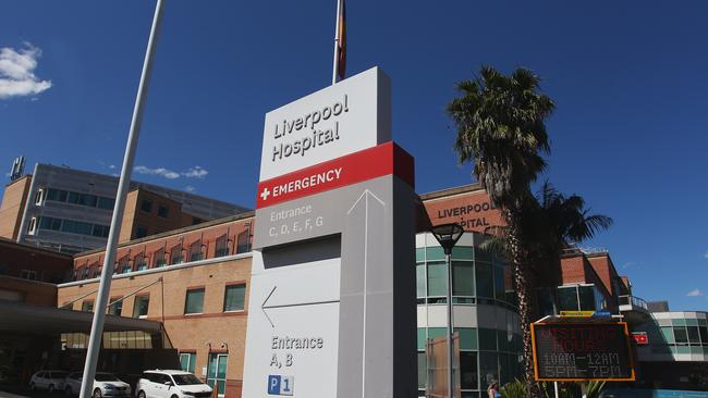 Liverpool Hospital was part of a cluster of cases in the area.