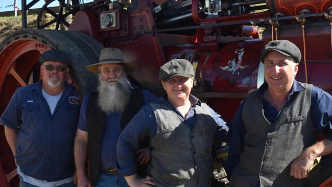 All the action from the 150th Ipswich Show on the 21st of May 2023, featuring Mark Abbott, Gary Olsson, Janelle Marshall and Craig Marshall from Queensland Steam and Vintage Machinery Society. Photographed by Georgie Walker.