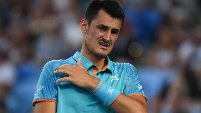 It seems Bernard Tomic has burnt his last bridge. (AAP Image/Lukas Coch) 