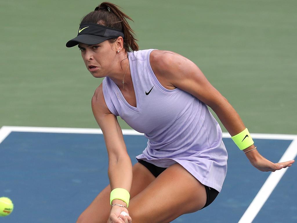 Ajla Tomljanovic of Australia at the 2019 US Open. Picture: AFP