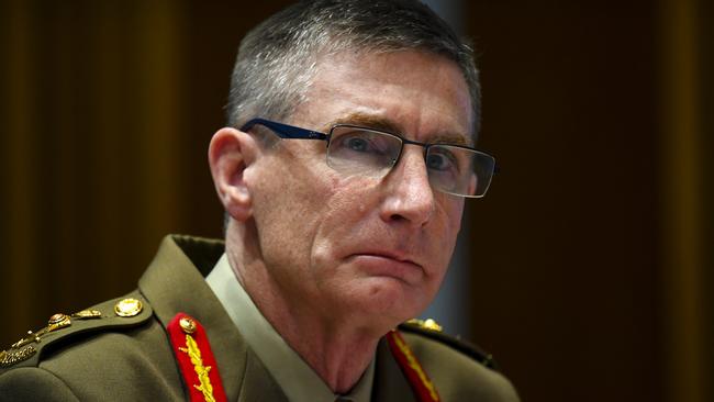 Chief of the Australian Defence Force General Angus Campbell. Picture: AAP