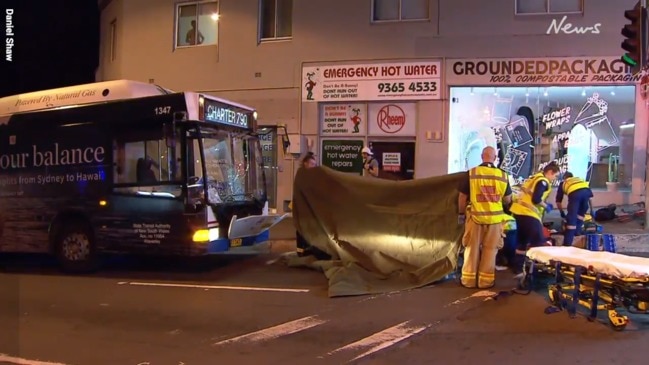 Woman critically injured in bus accident in Bondi