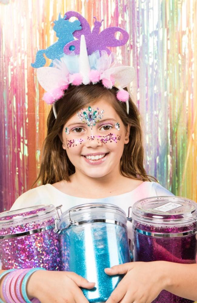 Sophia Rizzo is the Gold Coast’s resident ‘Glitter Girl’, with a customer base that now stretches around the world. Photo: Supplied