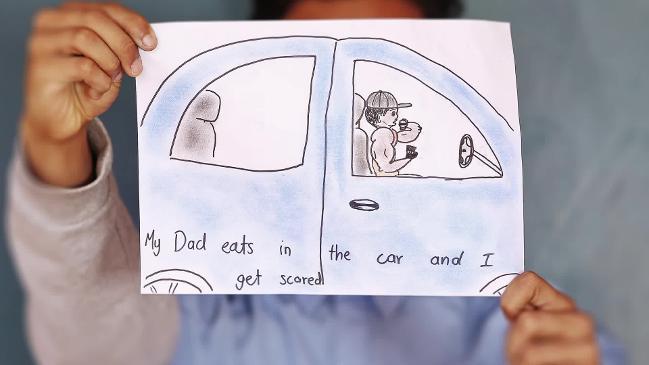 Kids dob in their parents' bad driving habits