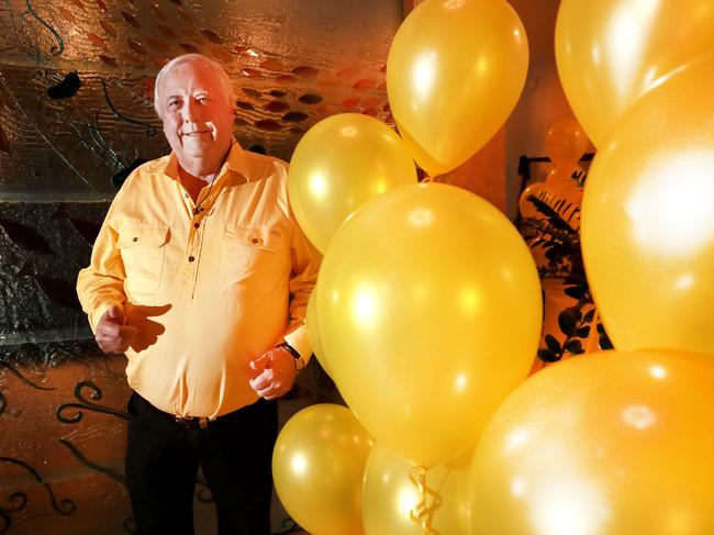 Clive Palmer won’t win a Queensland Senate seat for his United Australia Party. Picture Scott Powick.